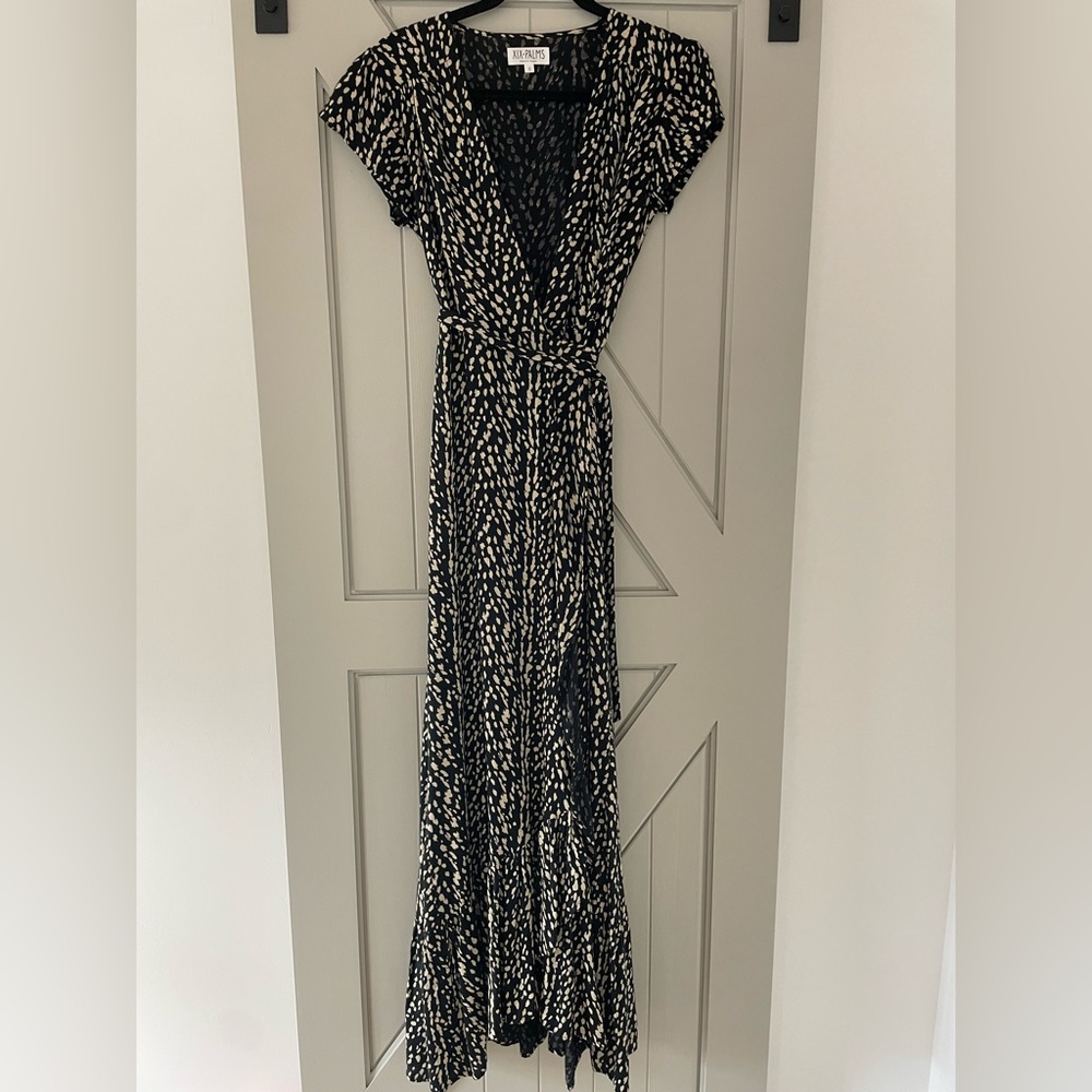 XiX Palms Wrap Maxi Dress